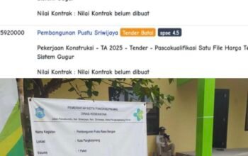 SPSE Catat Tender Batal, Tapi Pekerjaan Tetap Jalan: Proyek Rawa Bangun Dipertanyakan Masyarakat 